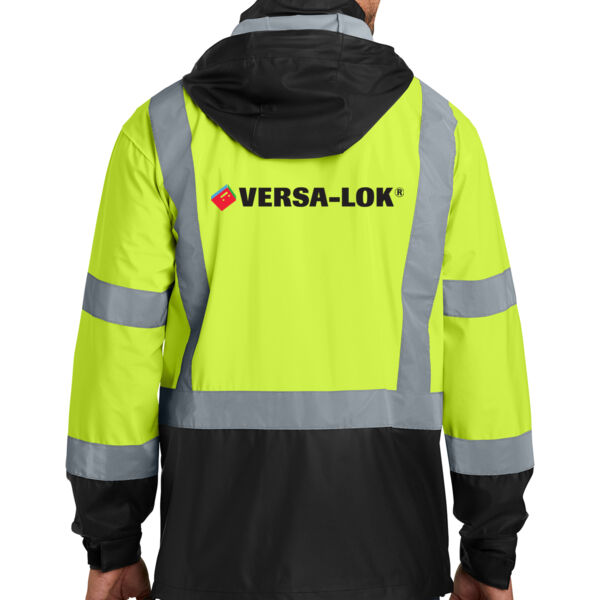 Ansi 107 Class 3 Safety Windbreaker - Printed Logo Thumbnail